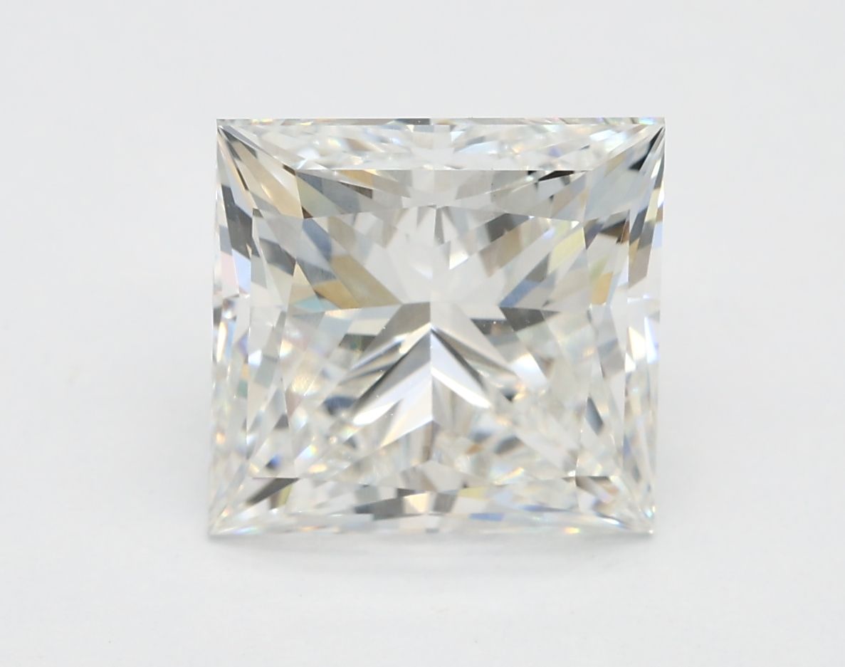 3.28 ct. princess Lab Grown Diamond front image