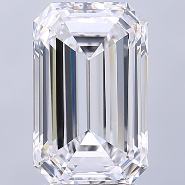 3.22 ct. emerald Lab Grown Diamond front image