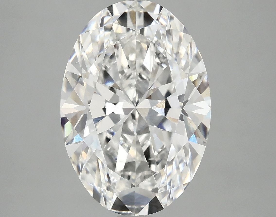 4.02 ct. oval Lab Grown Diamond front image