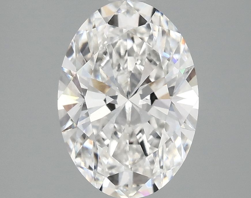 2.10 ct. oval Lab Grown Diamond front image