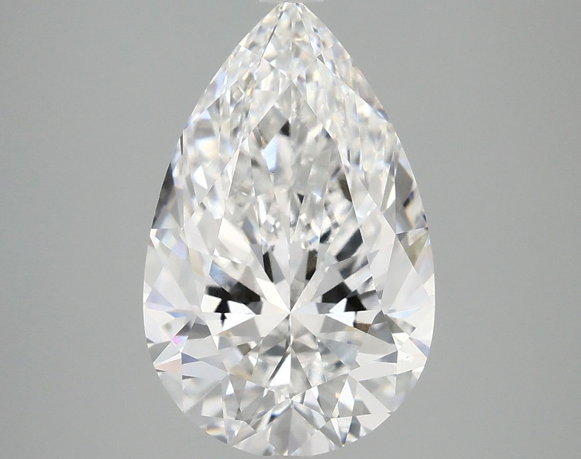 4.10 ct. pear Lab Grown Diamond front image