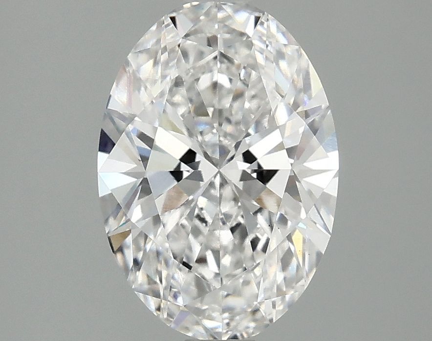 2.10 ct. oval Lab Grown Diamond front image