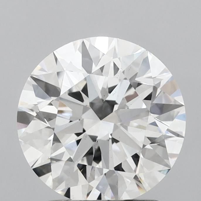 2.01 ct. round Lab Grown Diamond front image