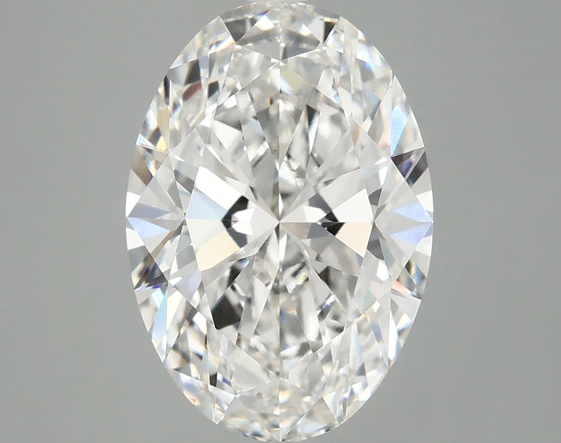 3.94 ct. oval Lab Grown Diamond front image