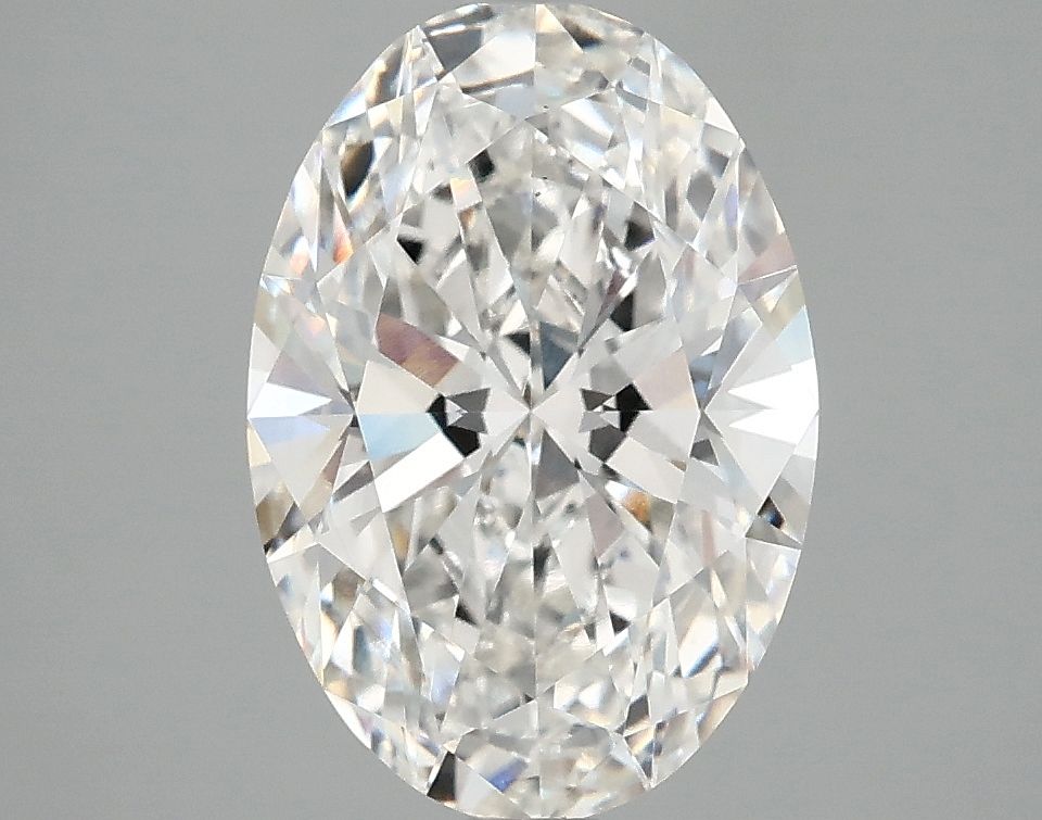 2.82 ct. oval Lab Grown Diamond front image