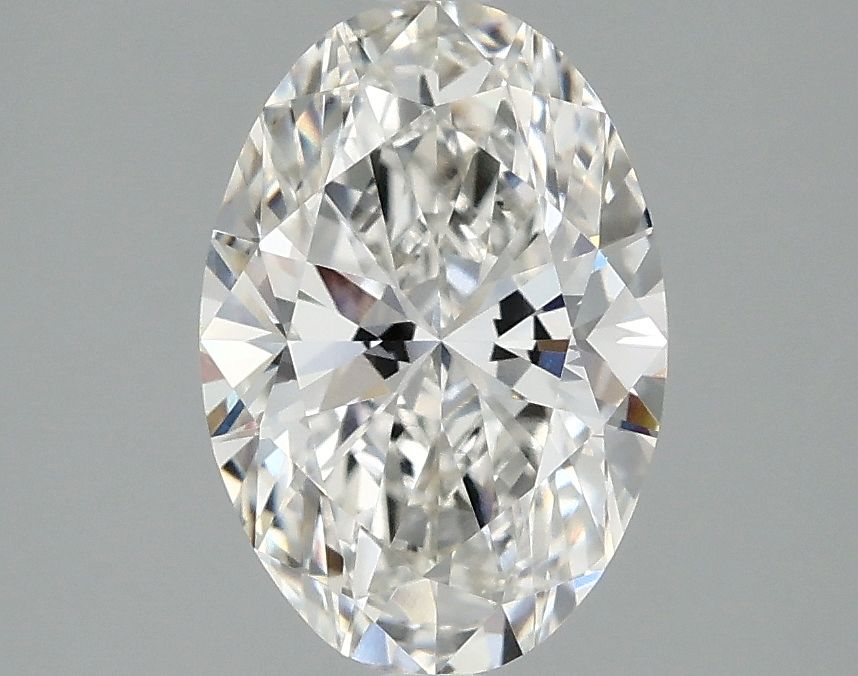 2.02 ct. oval Lab Grown Diamond front image