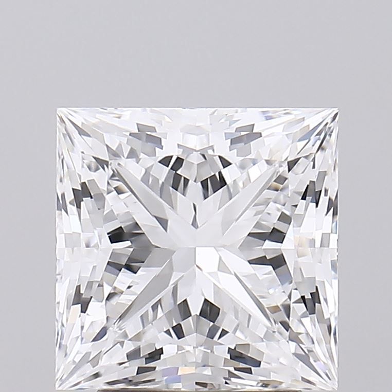 3.24 ct. princess Lab Grown Diamond front image