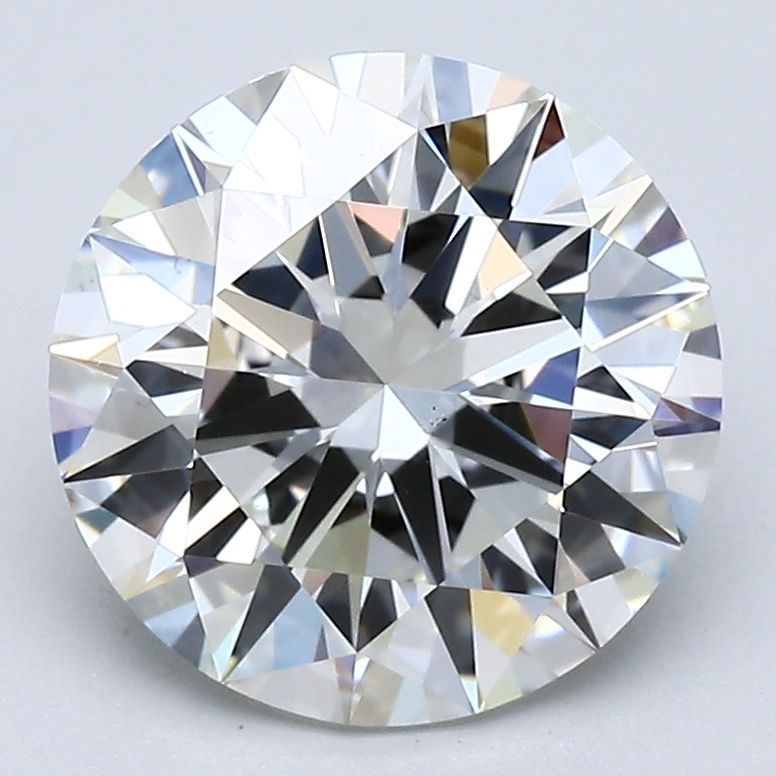 3.08 ct Round diamond