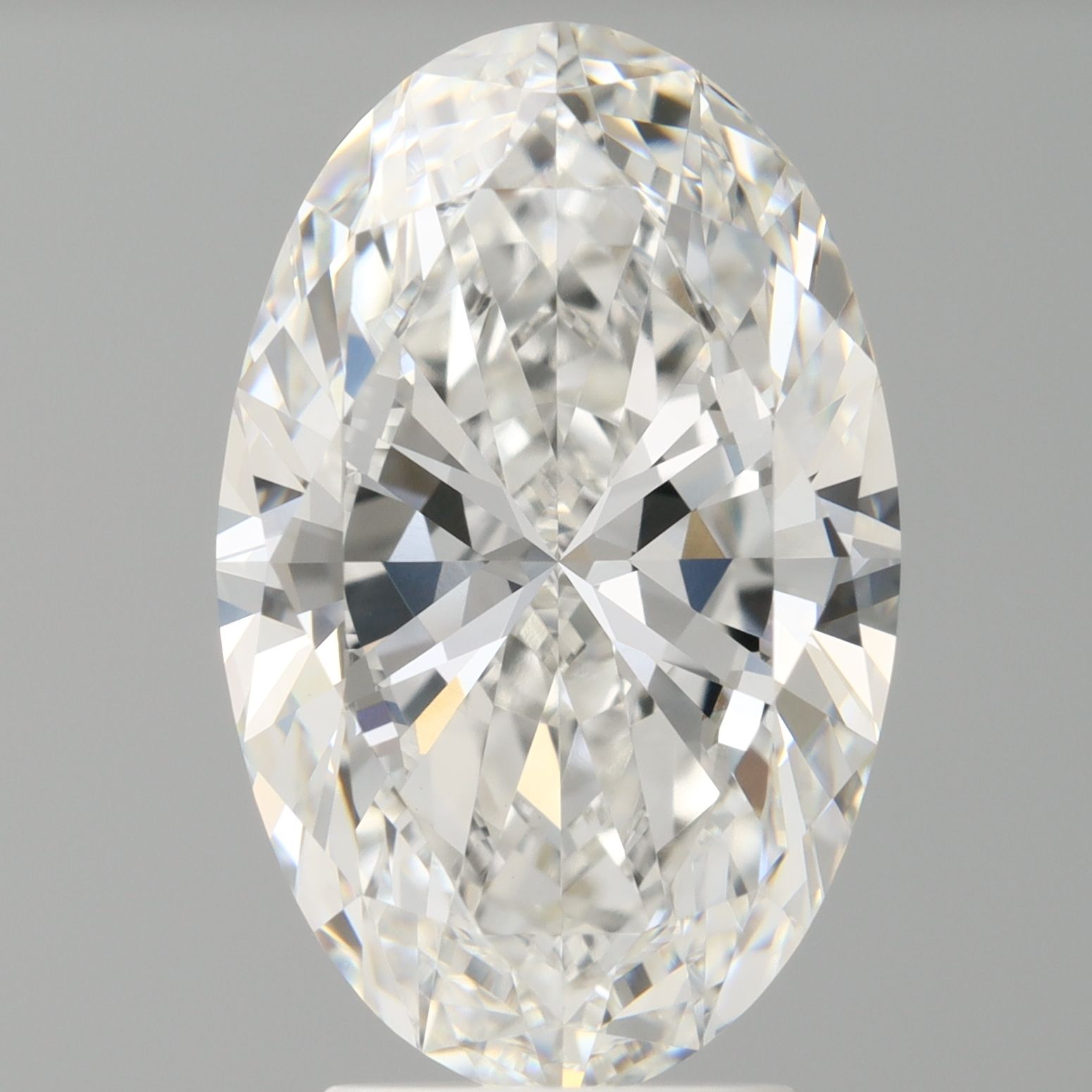4.01 ct. oval Lab Grown Diamond front image