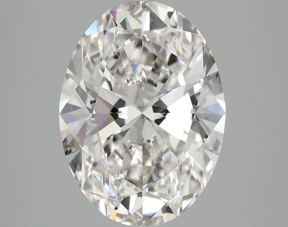 3.08 ct. oval Lab Grown Diamond front image