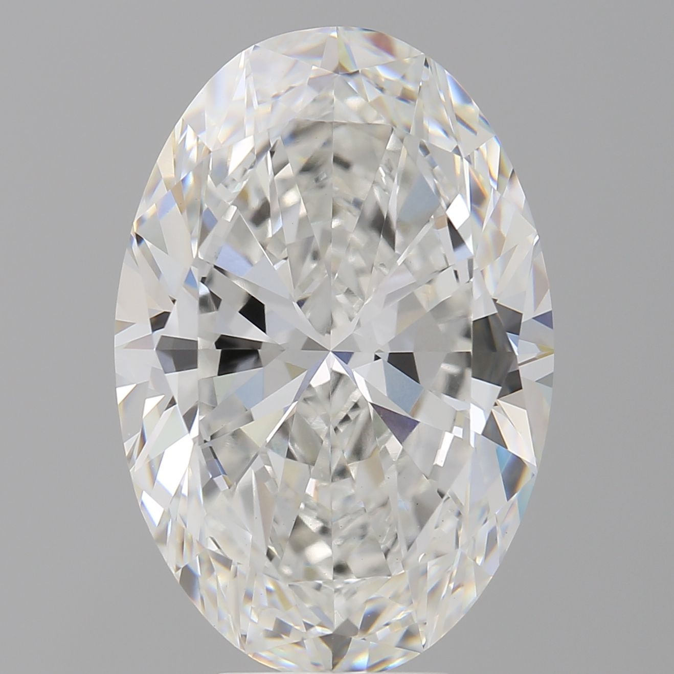 7.59 ct. oval Lab Grown Diamond front image