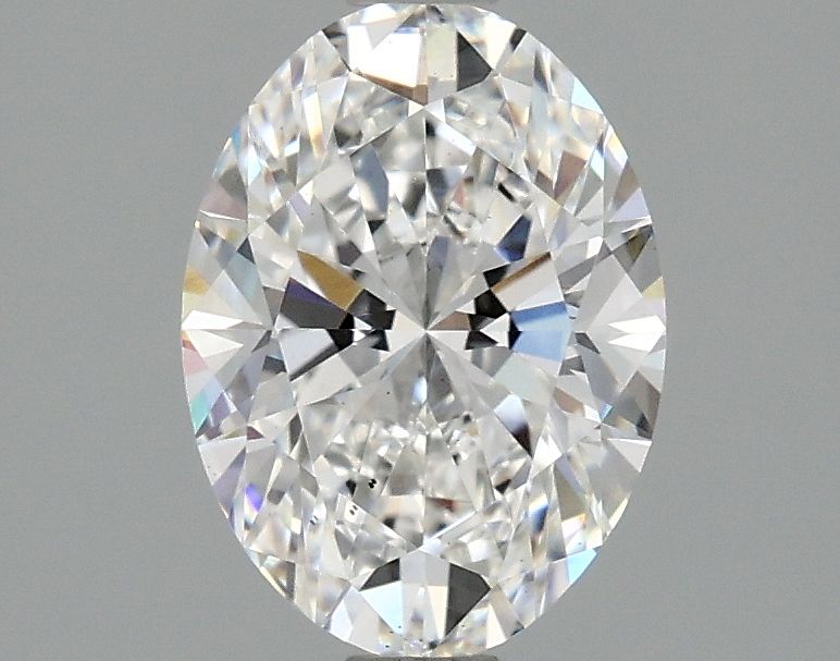 1.52 ct. oval Lab Grown Diamond front image