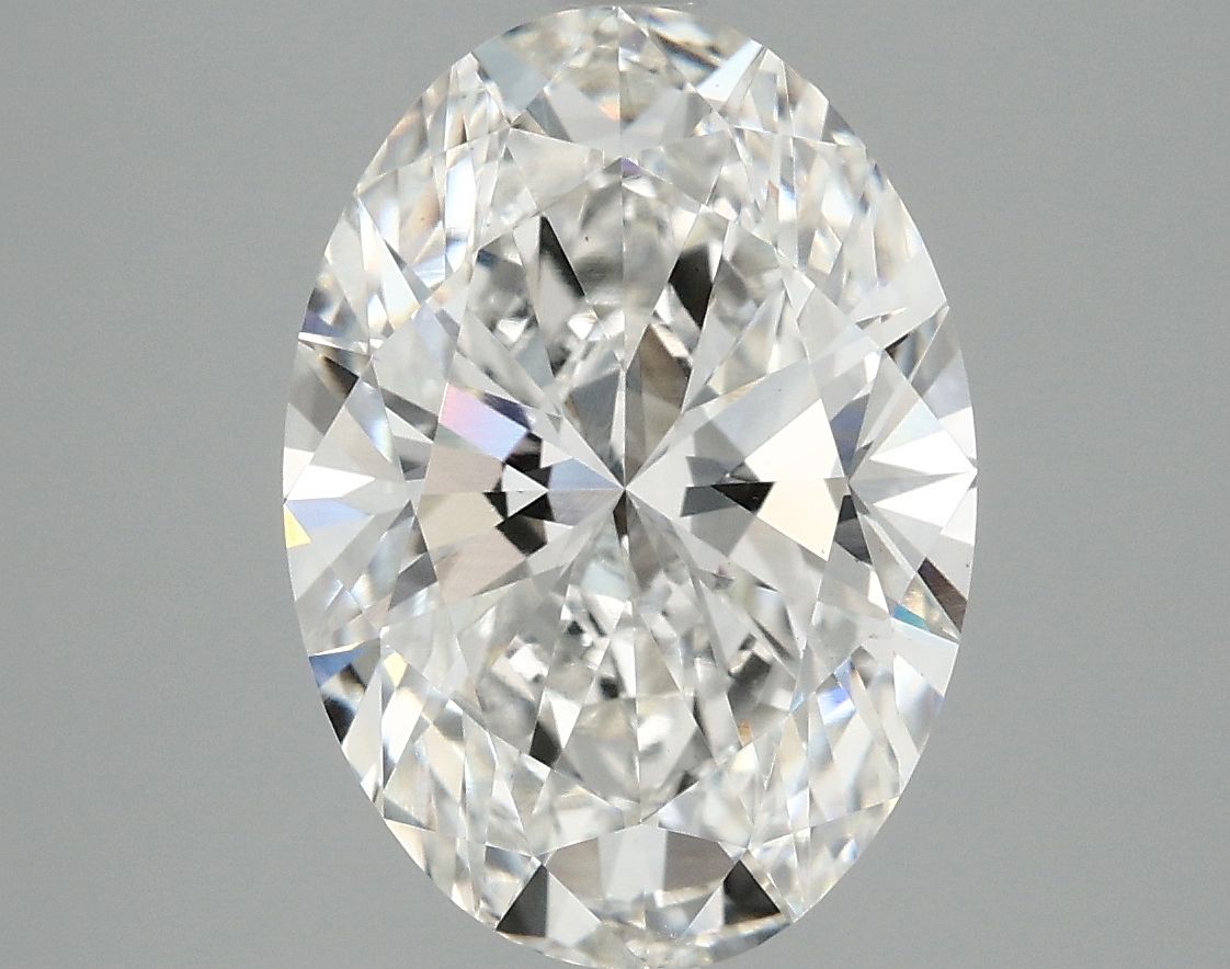 4.02 ct. oval Lab Grown Diamond front image