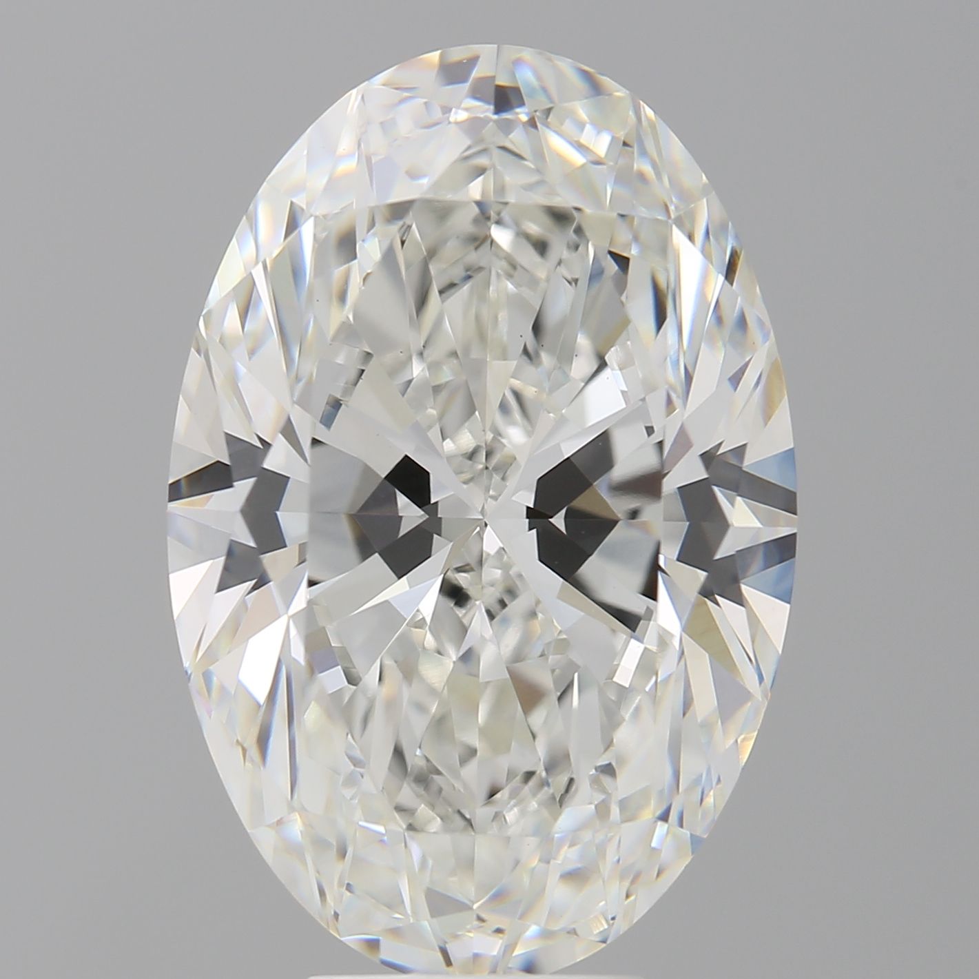 8.04 ct. oval Lab Grown Diamond front image