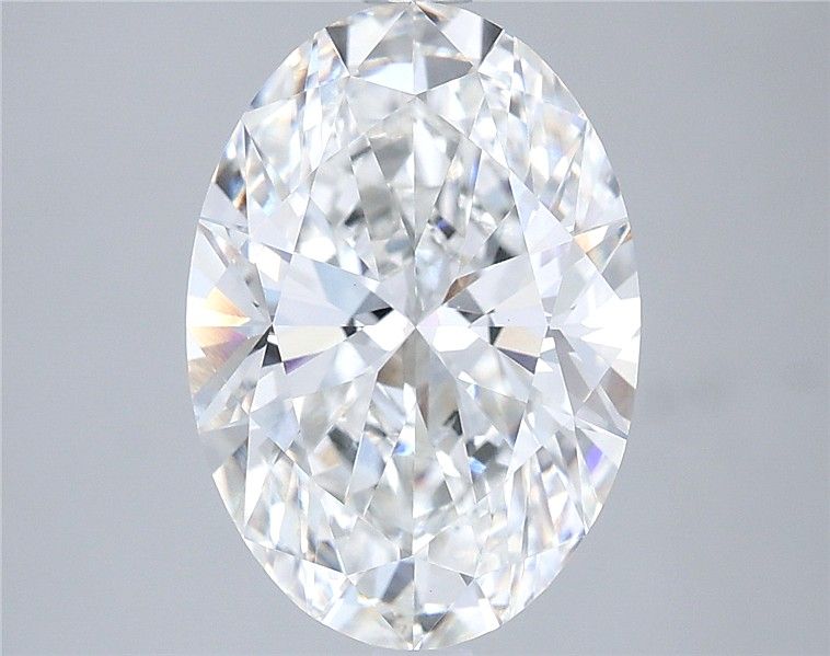 3.72 ct. oval Lab Grown Diamond front image
