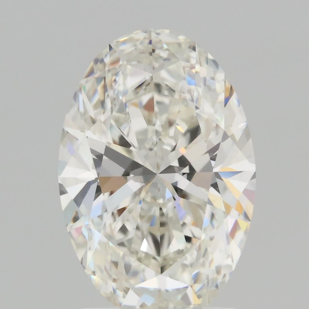 2.06 ct. oval Lab Grown Diamond front image
