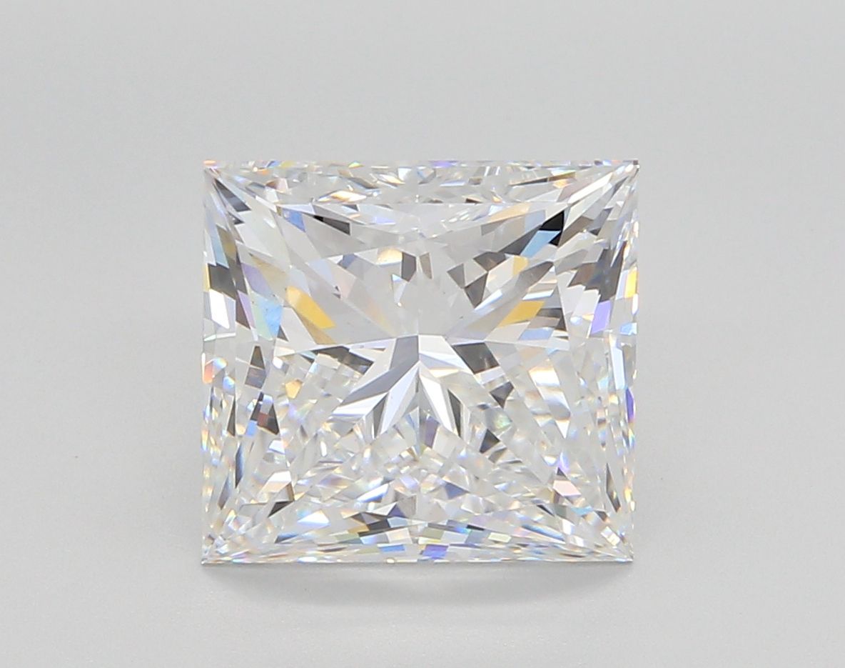 5.03 ct. princess Lab Grown Diamond front image