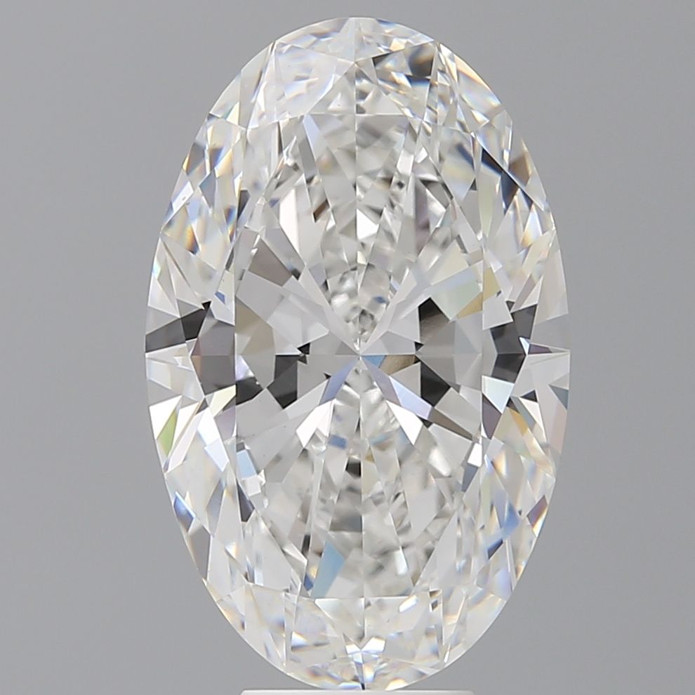 7.46 ct. oval Lab Grown Diamond front image
