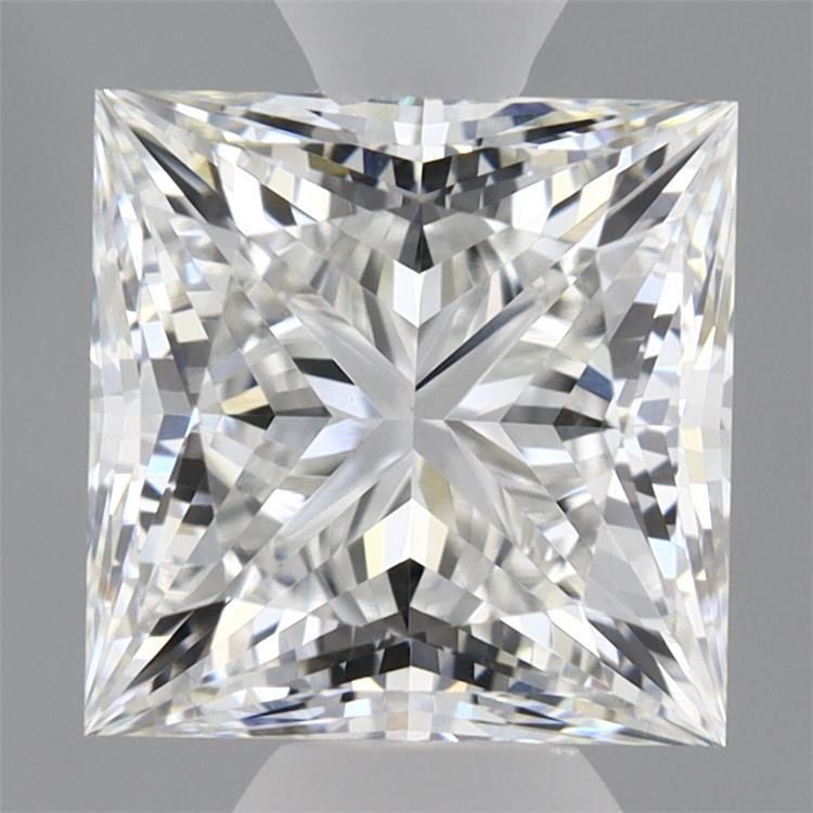 2.09 carat f VVS2 EX Cut IGI princess diamond