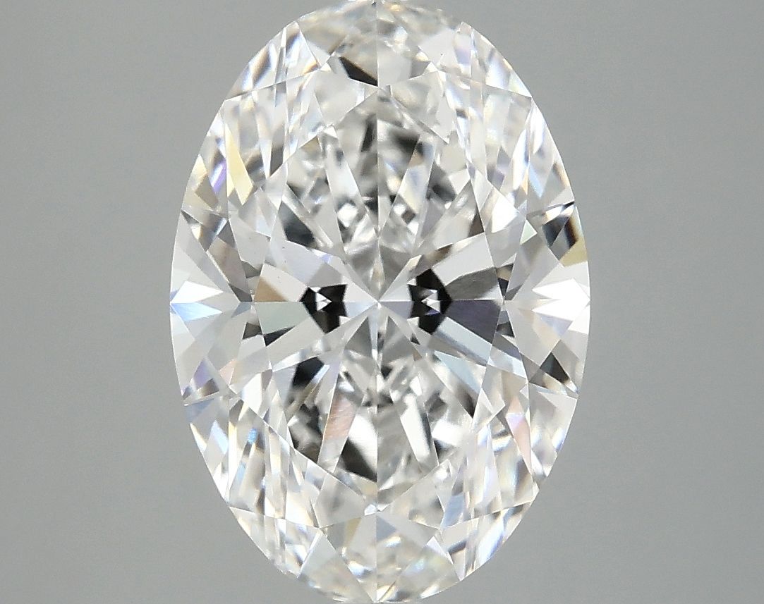 3.93 ct. oval Lab Grown Diamond front image