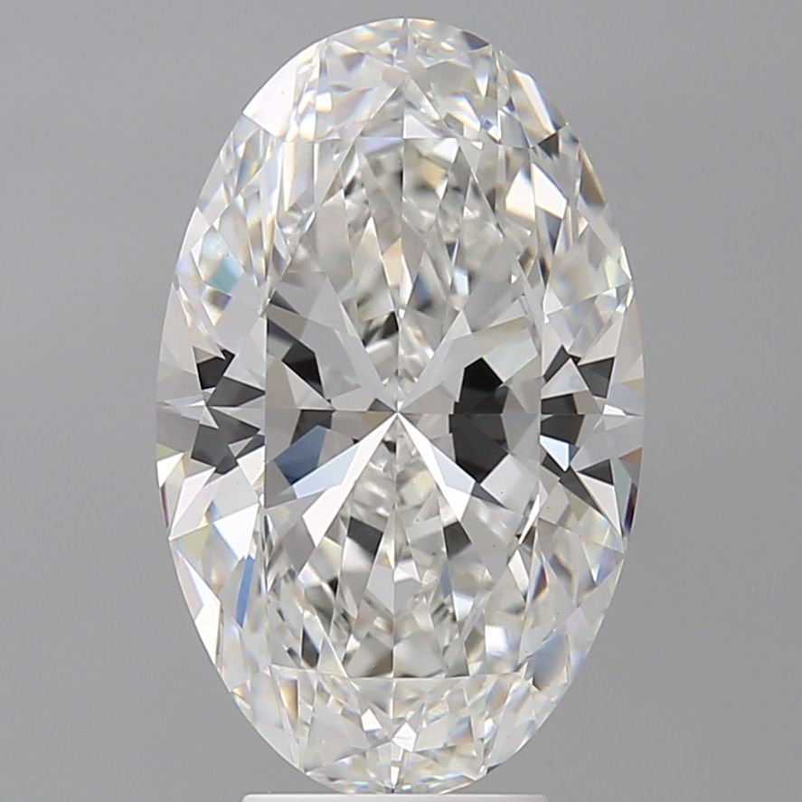 5.60 ct. oval Lab Grown Diamond front image
