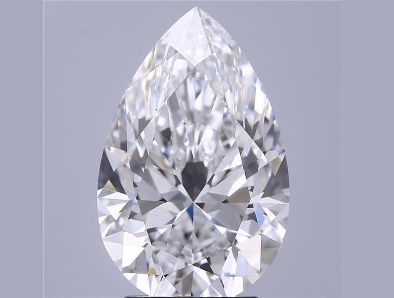 3.04 ct. pear Lab Grown Diamond front image
