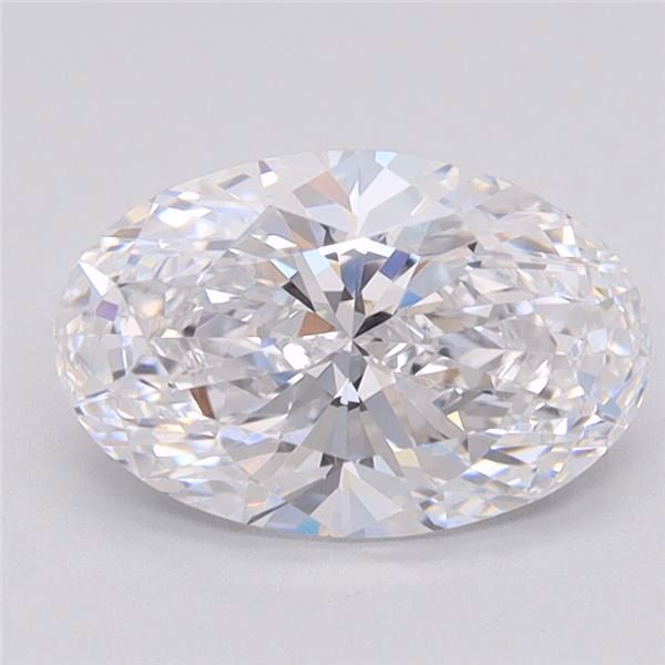 5.05 ct. oval Lab Grown Diamond front image