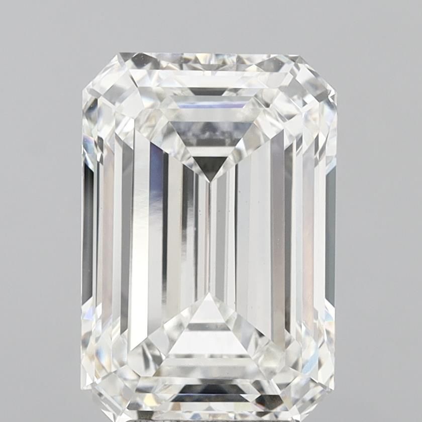 7.01 ct. emerald Lab Grown Diamond front image
