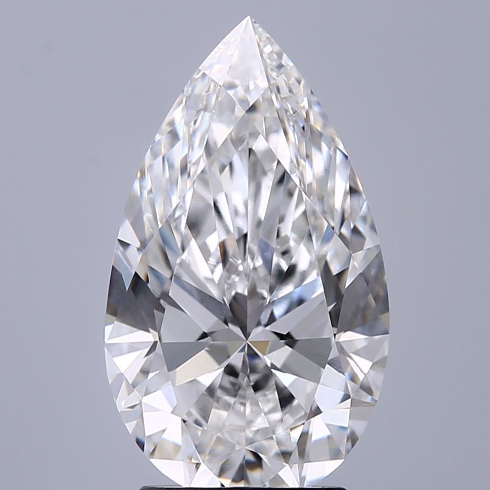3.01 ct. pear Lab Grown Diamond front image