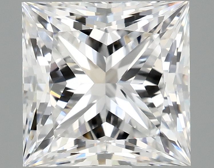 2.09 ct. princess Lab Grown Diamond front image