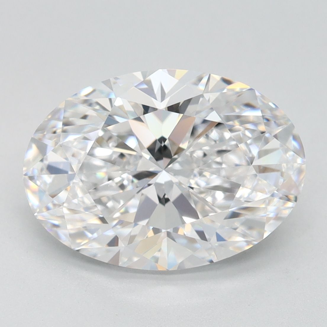 3.03 ct. oval Lab Grown Diamond front image