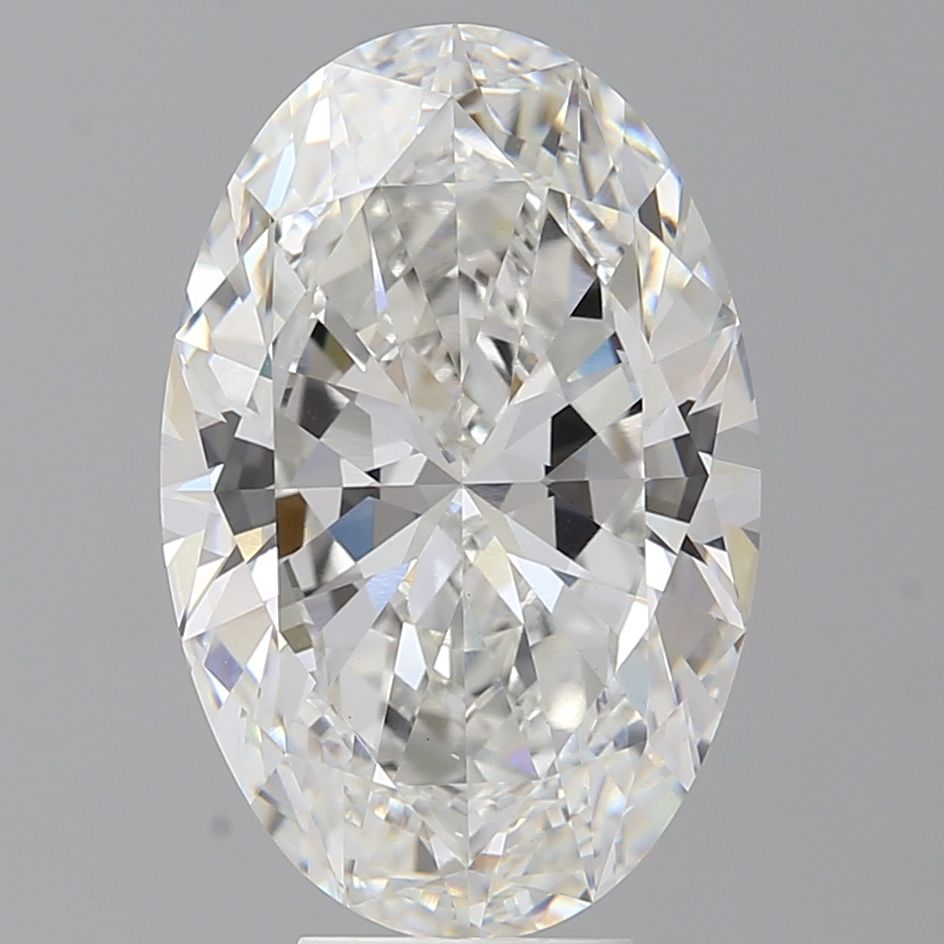 7.04 ct. oval Lab Grown Diamond front image