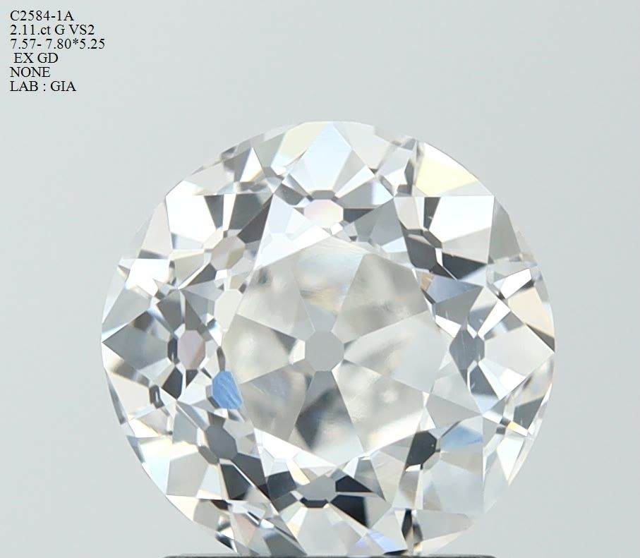 2.11 ct European cut Diamond