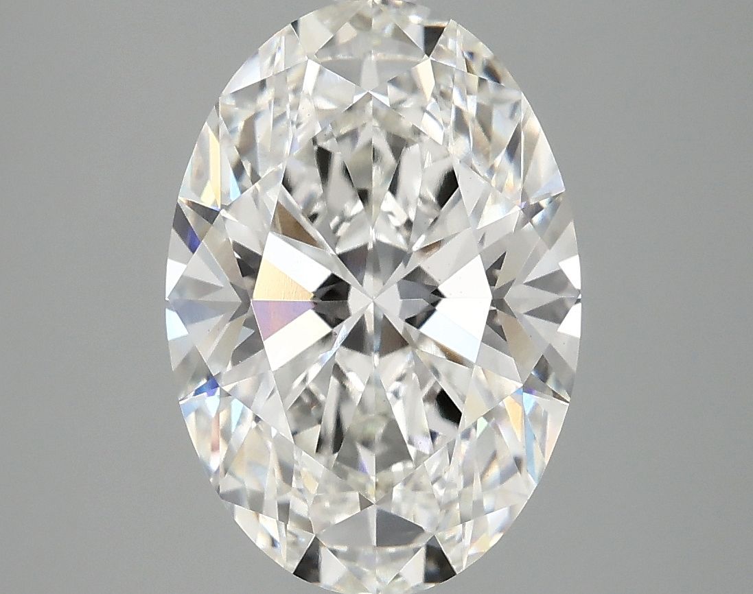 4.04 ct. oval Lab Grown Diamond front image