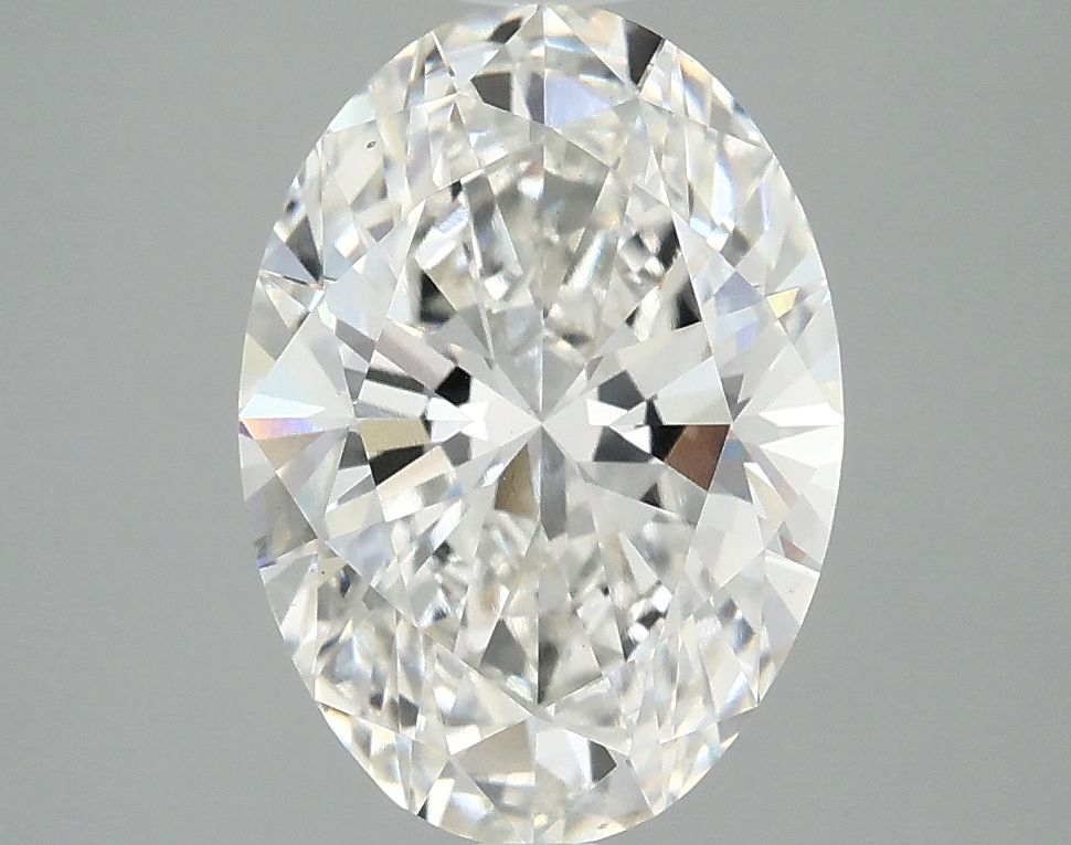 3.02 ct. oval Lab Grown Diamond front image