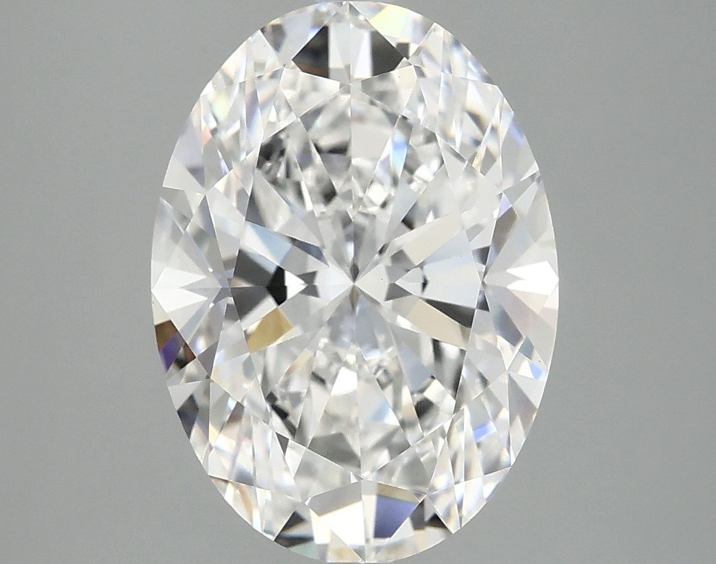 3.98 ct. oval Lab Grown Diamond front image