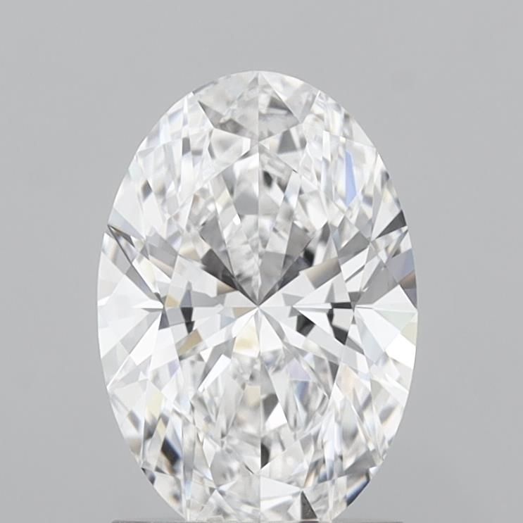 1.55 ct. oval Lab Grown Diamond front image