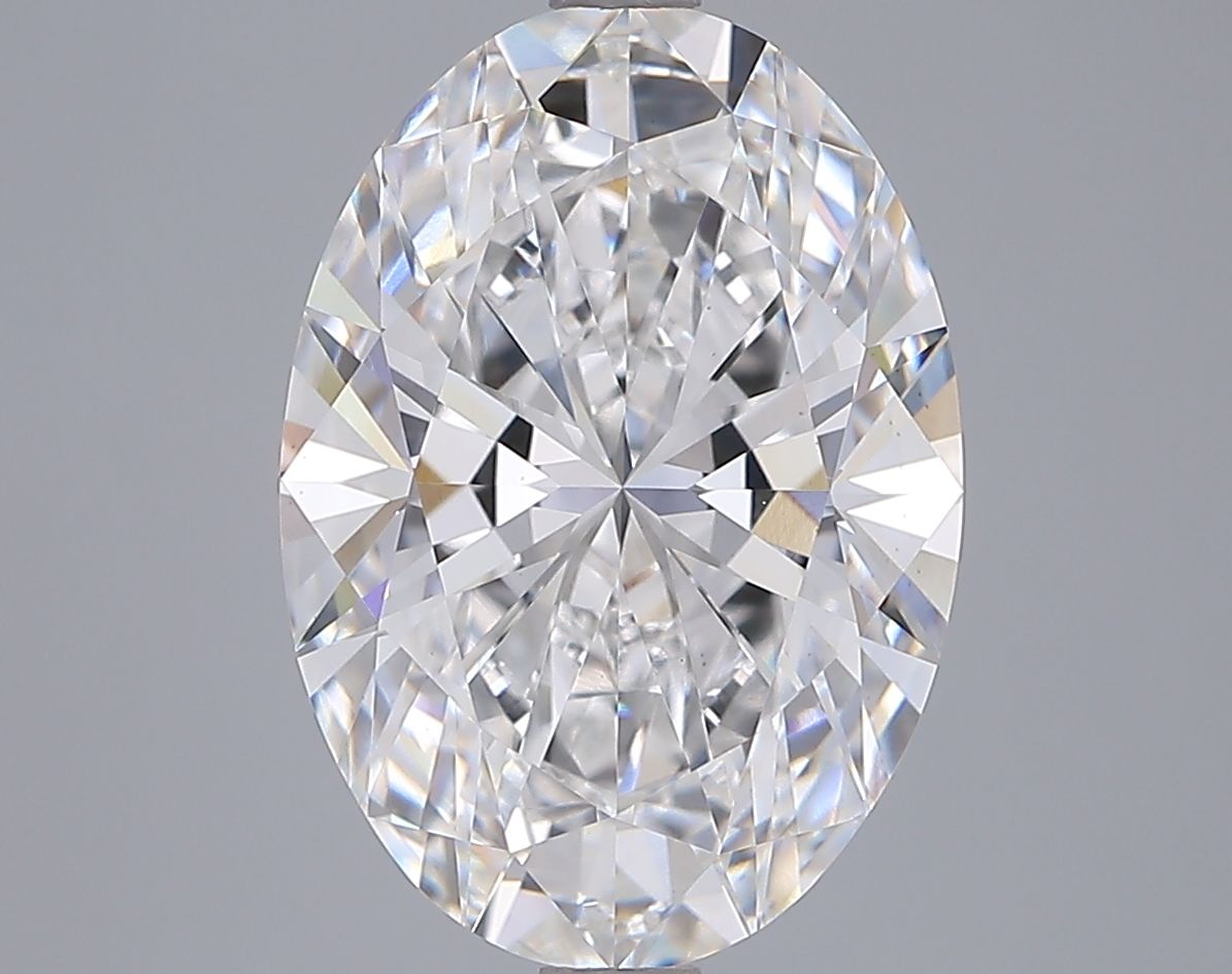 4.72 ct. oval Lab Grown Diamond front image