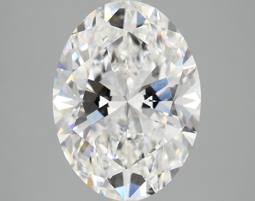 4.10 ct. oval Lab Grown Diamond front image