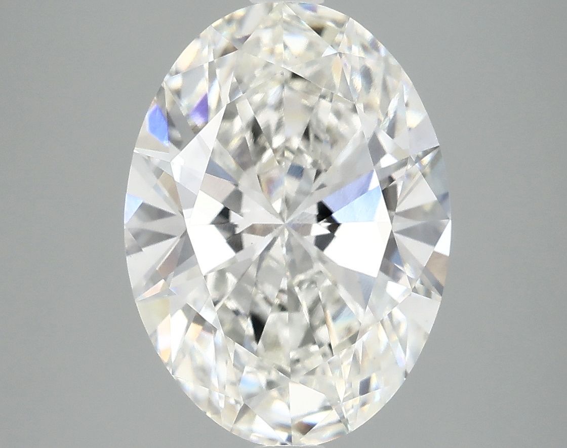 3.96 ct. oval Lab Grown Diamond front image