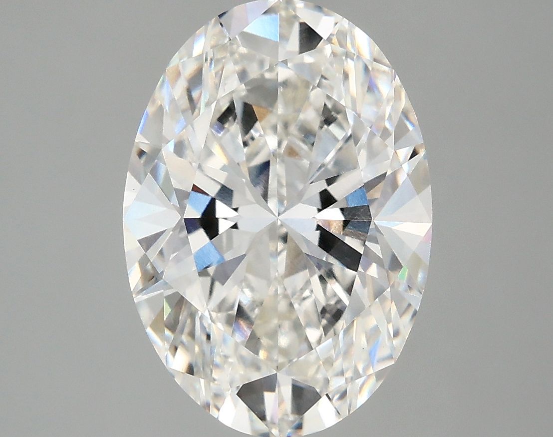 3.92 ct. oval Lab Grown Diamond front image