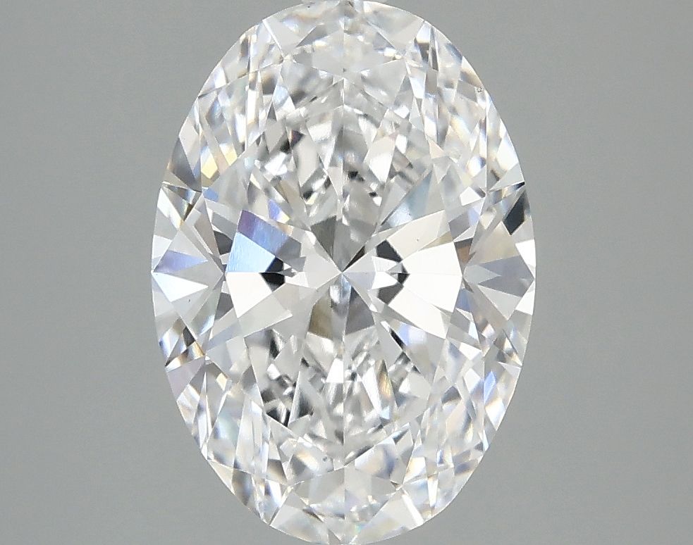 3.01 ct. oval Lab Grown Diamond front image