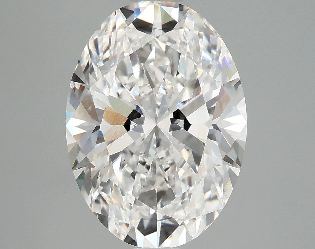 4.06 ct. oval Lab Grown Diamond front image