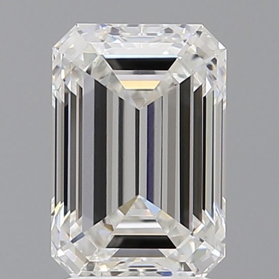 2.57 ct. emerald Lab Grown Diamond front image