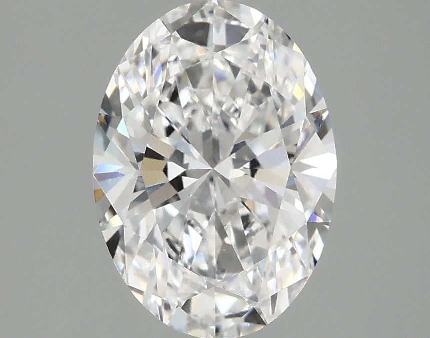 2.10 ct. oval Lab Grown Diamond front image
