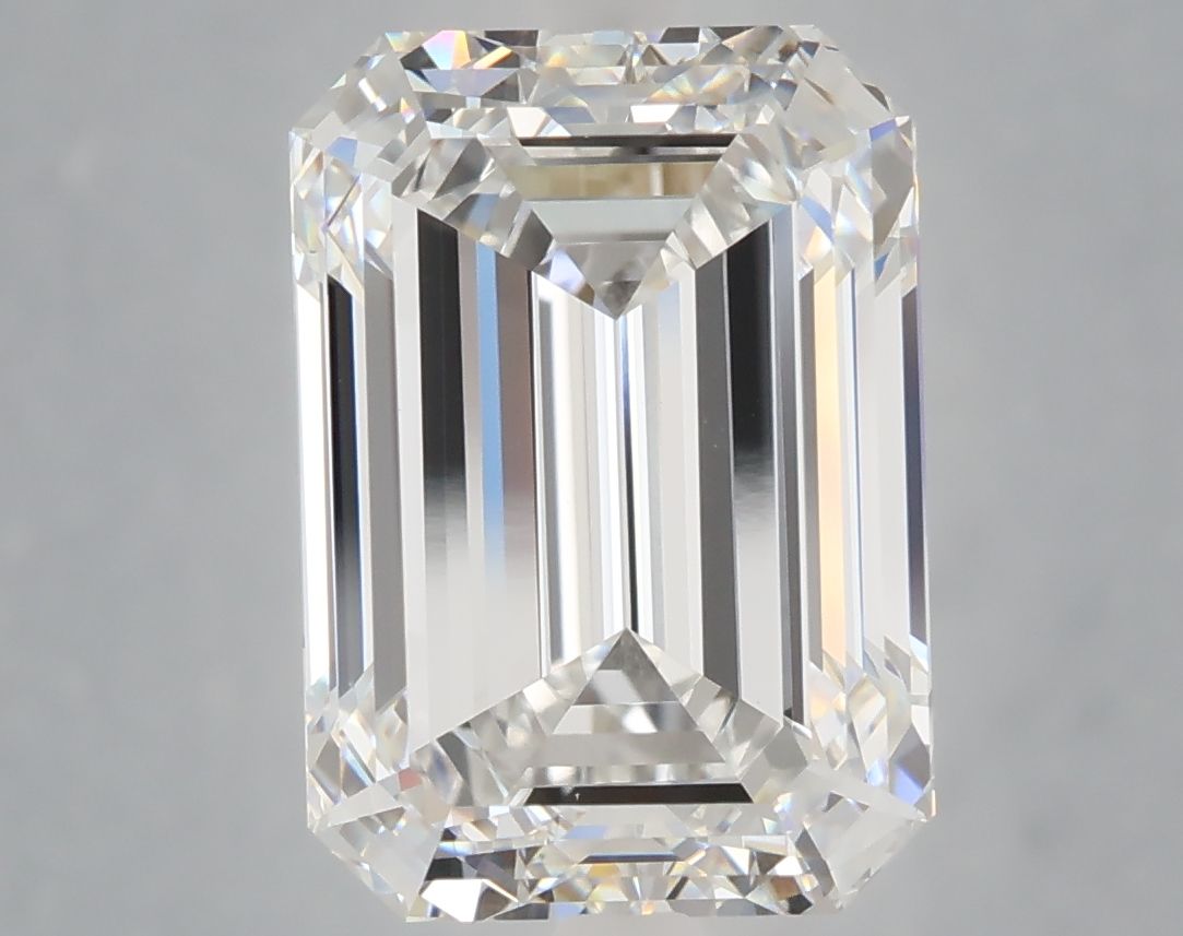 6.08 ct. emerald Lab Grown Diamond front image