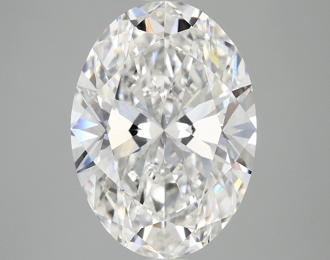 4.10 ct. oval Lab Grown Diamond front image