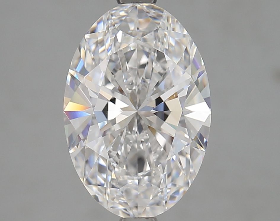3.01 ct. oval Lab Grown Diamond front image