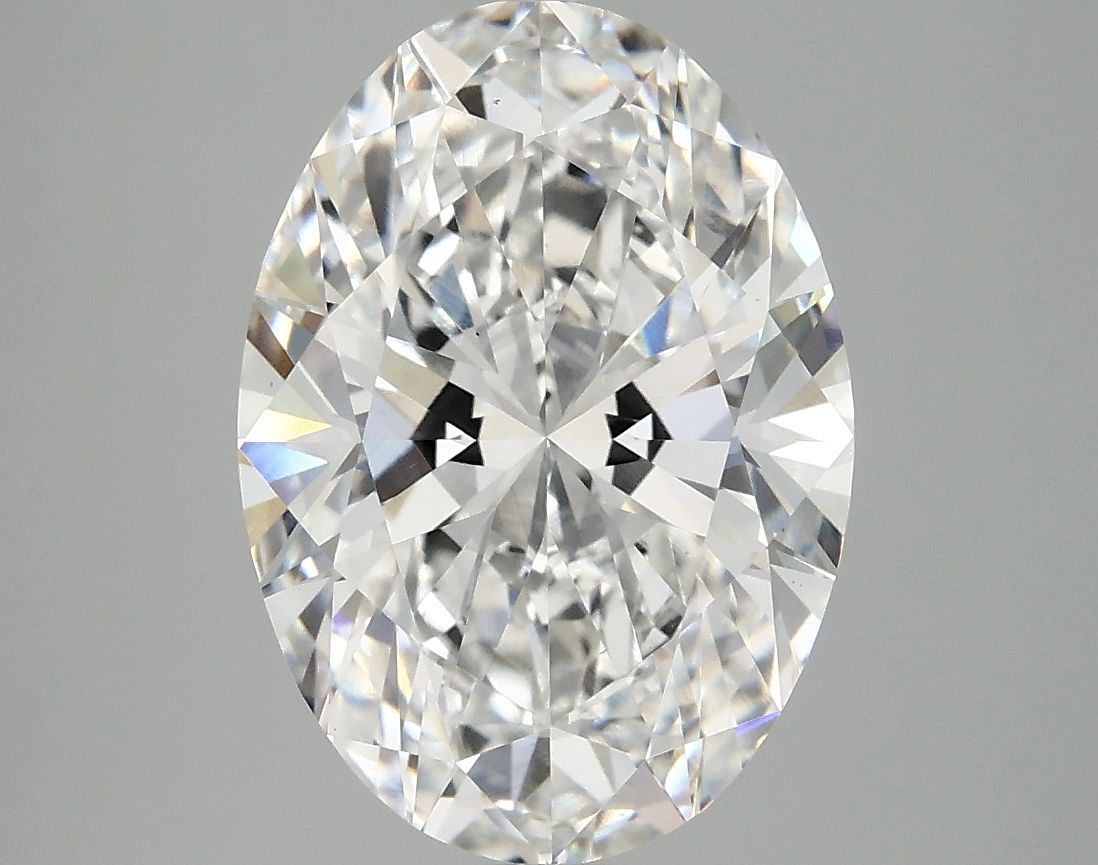 4.09 ct. oval Lab Grown Diamond front image