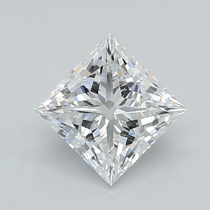 1.01 ct lab-grown Princess Diamond